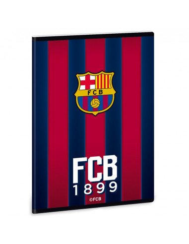 Zošit FC Barcelona stripes A5 linajkový