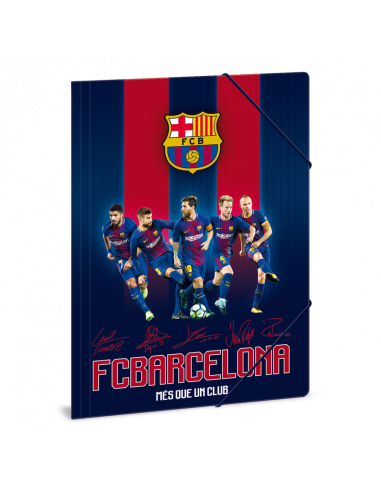 Zložka na zošity FC Barcelona 18 team A4