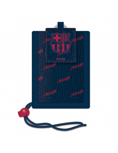 Peňaženka na krk FC Barcelona dark blue