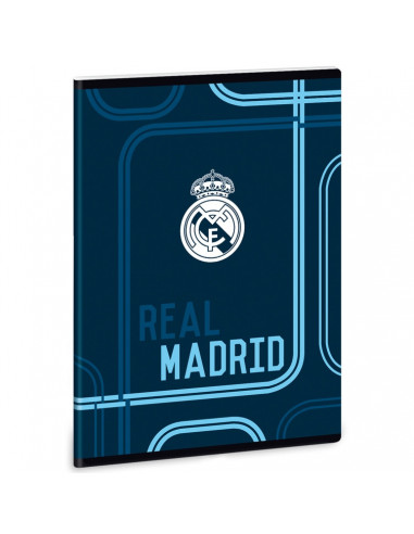 Zošit Real Madrid blue 17 A5 linajkový