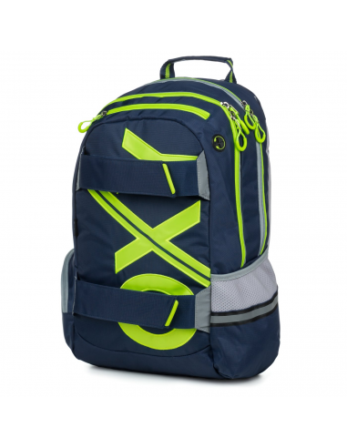 Študentský batoh OXY Sport BLUE LINE Green