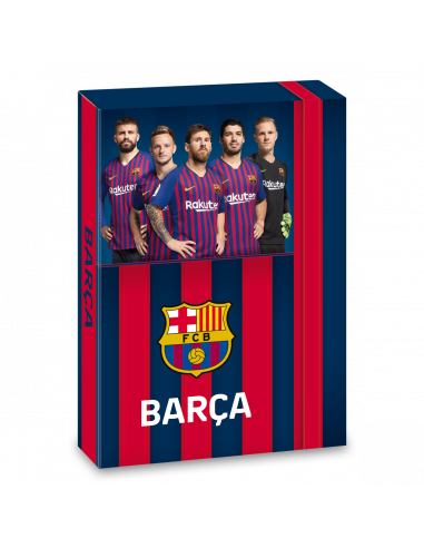 Box na zošity FC Barcelona 19 hráči A5
