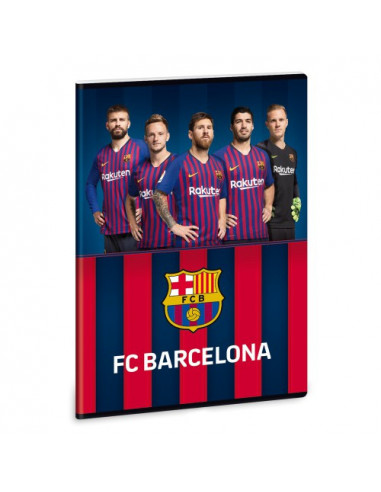 Zošit FC Barcelona stars 19 A4 linajkový