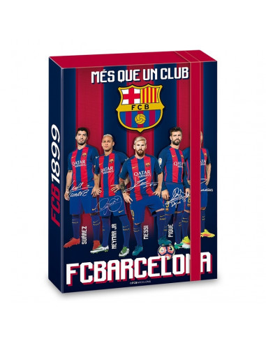 Box na zošity A4 FC Barcelona Team