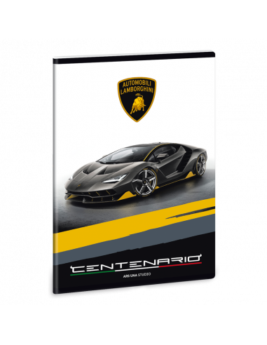 Zošit Lamborghini Centenario A5 linajkový