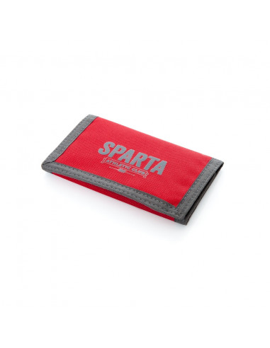 Peňaženka Sparta rudá retro