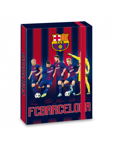 Box na zošity FC Barcelona 18 team A5