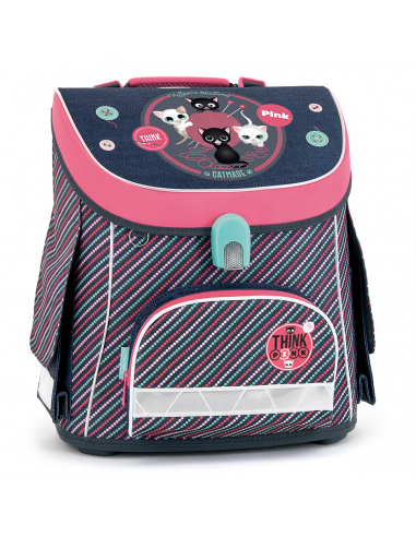 Školská taška Think Pink catmade
