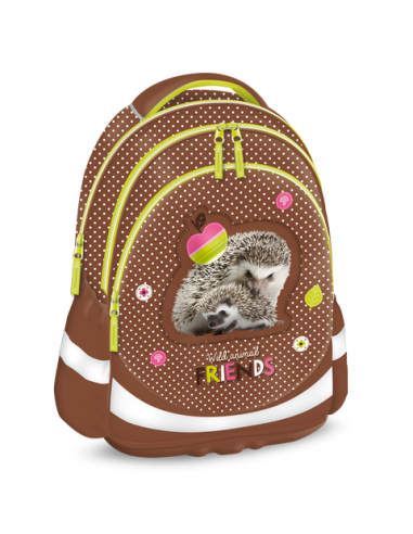 Ježek Hedgehog anatomický školský batoh M