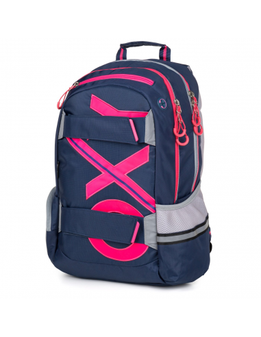 Študentský batoh OXY Sport BLUE LINE Pink