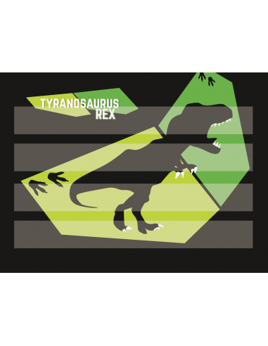 Podložka na zostavovanie slov T-rex