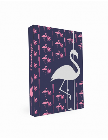 Box na zošity A4 Romantic Nature Flamingo