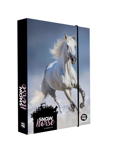 Box na zošity A4 Jumbo snow horse
