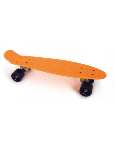 Skateboard oranžový neon