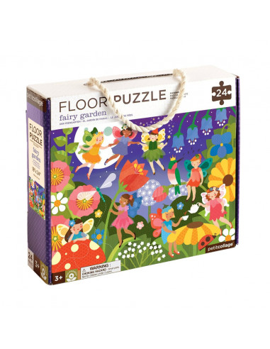 Podlahové puzzle záhradné víly