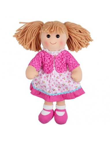 Látková bábika Becky 38 cm
