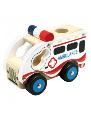 Drevené auto ambulancie