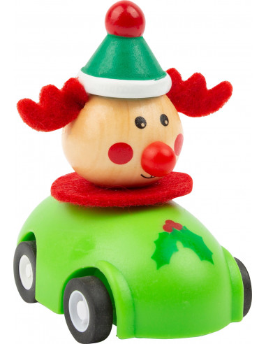 Vianočný autíčko 1 ks zelená
