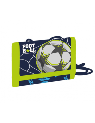 Detská textilná peňaženka futbal 2