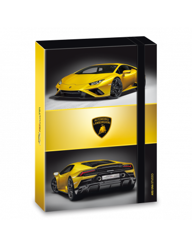 Box na zošity Lamborghini Gold A5