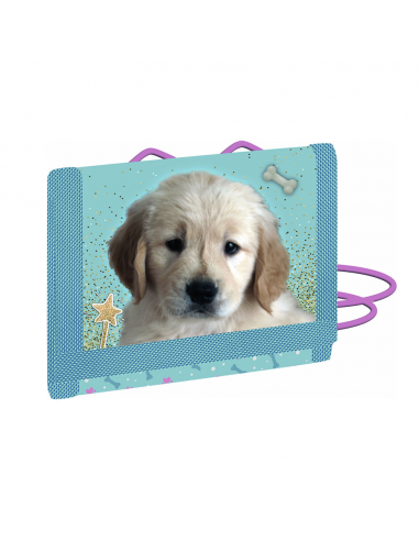 Detská textilná peňaženka pes