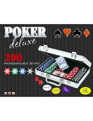 Poker deluxe (200 žetónov)