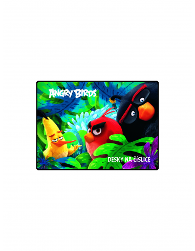 Dosky na číslice Angry Birds Movie