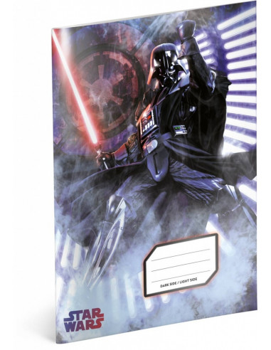 Školský zošit Star Wars - Darth Vader, A4, 40 listov, linajkový